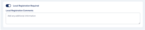 Registration Documents Toggle